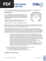 Pressure Range Selection: ASME B40.100-2005