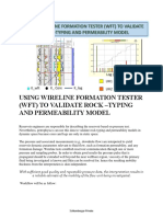 Using Wireline Formation Tester