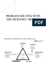 Problem Solving With McKinsey Method