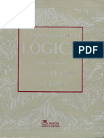 Introducción A La Logica 1 Introduccion PDF