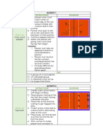 Warm-Up: Instructions Diagram