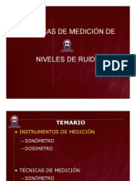 Técnicas de Medición de Ruido