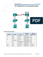 2.2.2.5 Lab - Configuring IPv4 Static and Default Routes - ILM - Smartlab