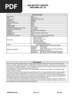 Visa Battery Charger Switching 12V 3A: Technical Data