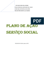 Plano de Açao Seviço Social