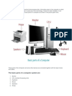 A Computer Is An Electronic Machine That Processes Data