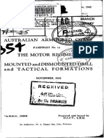 AAC Pam No.1A The Motor Regiment Mounted and Dismounted Drill and Tact Considerations Nov 1942