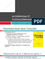 Modernisme Et Postmodernisme