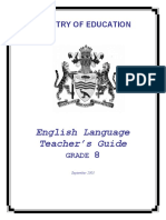 Level 8 - English Teacher Manual