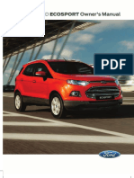 Manual Propietario Ford Ecosport