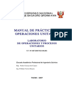 Manual Del Lab Operaciones Unitarias UNJ PDF