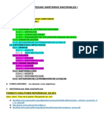 Estrategias Sanitarias Nacionales