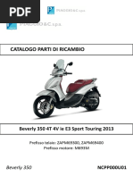 Piaggio Beverly Catalogo Ricambi Ed Esplosi