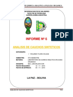 Analisis de Cauchos Sinteticos