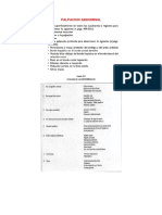 Palpacion Abdominal