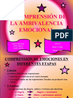 La Comprensión de La Ambivalencia Emocional - Rocio Silvia Elena Andrea Noelia Mºjose y Bea