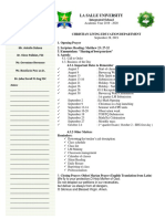 CL Dept Met Format