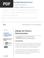 Dibujo de Planos Estructurales