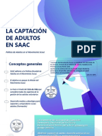 Captación de Adultos en SAAC