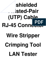 Unshielded Twisted