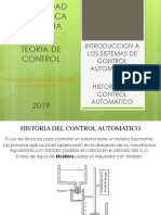 Historia Del Control Automatico