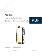 PSS5000-CONF HW Configuration Guide 80447350