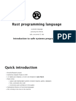 Rust Programming Language PDF