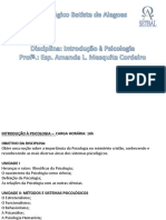 Raízes Do Pensamento em Psicologia