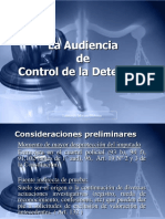 Audiencias de Control de La Detención