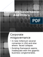 Corporate Governance and Etihcs