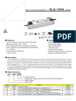 H L G - 1 5 0 H: 150W Constant Voltage + Constant Current LED Driver