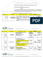 Cronograma de Actividades y Evaluacion III Trayecto