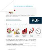 Proceso de Toma de Decisiones de Inversión