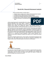 Financial Statement Analysis