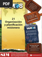 21 Organización y Planificación Misionera