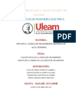 Capacitancia en Líneas de Transmisión