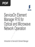 Slides ServiceOn Element Manager