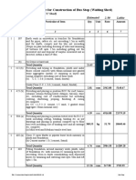 Detailed Model Estimate