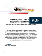 Interactive Title and Registration Manual