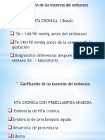 Clasificacion de Las Toxemias en El Embarazo