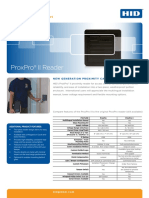 Proxpro® Ii Reader: Physical Access Solutions