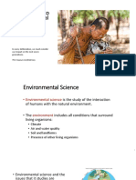 Introduction To Environmental Science