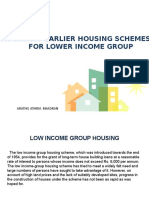 Important Earlier Housing Schemes For Lower Income Group: Arathy, Athira Bhadran