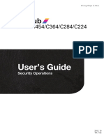 User's Guide: Security Operations