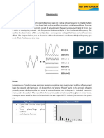 Harmonics: Type of Load Harmonic Spectrum I-THD