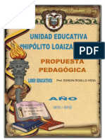 Propuesta Pedagogica