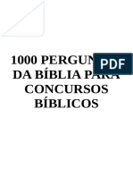 1000 Perguntas Da Bíblia para Concursos Bíblicos PDF