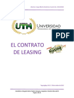 Contrato Leasing Derecho Mercantil II Parcial Uth Jorge Barahona