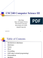 CSC 240 Inheritance