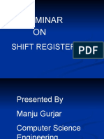 Seminar ON: Shift Registers